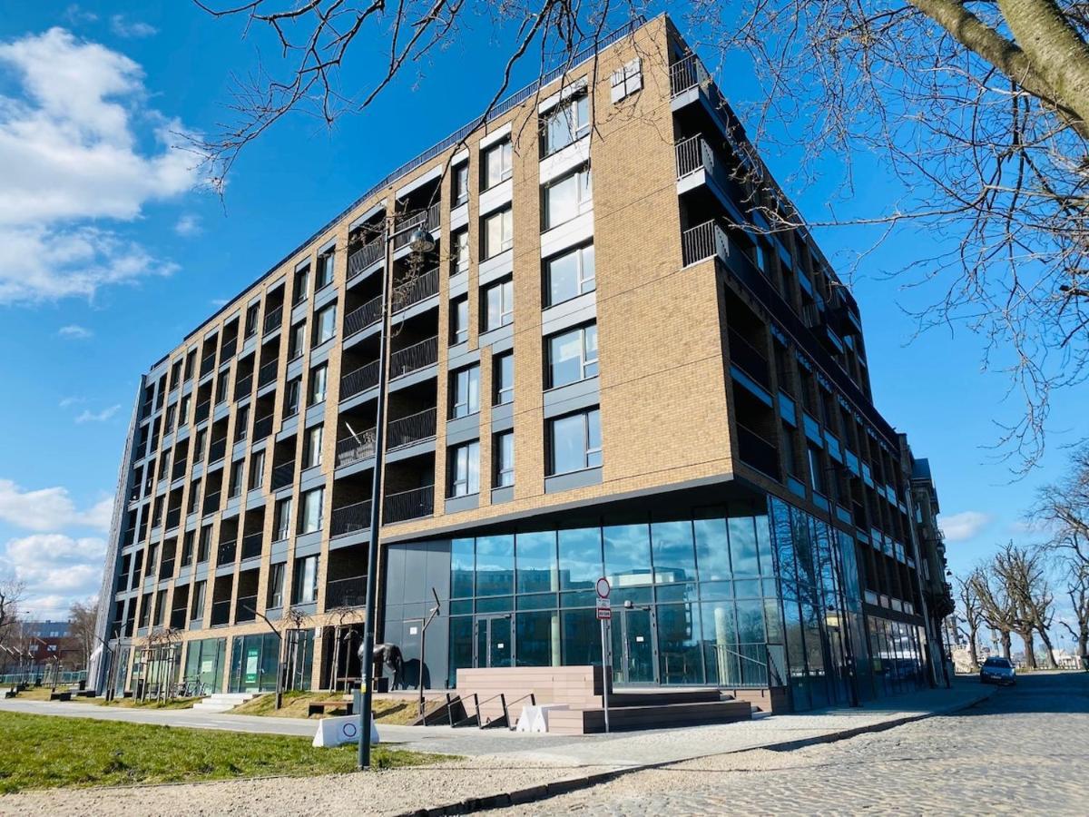 Apartamenty S&S Chlebova Gdansk Z Widokiem Na Rzeke Motlawe, Stare Miasto Экстерьер фото